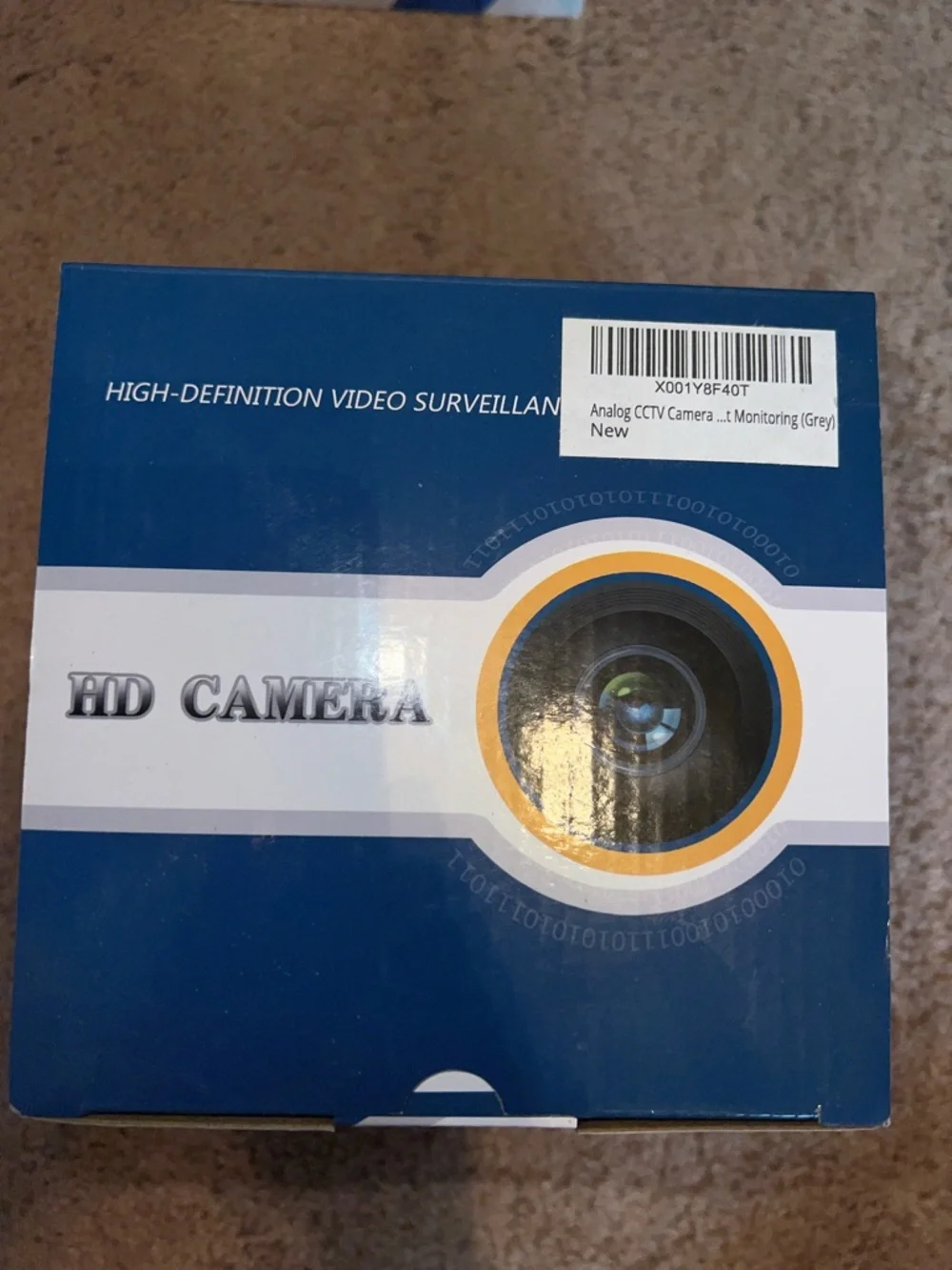 HD Security Camera - White